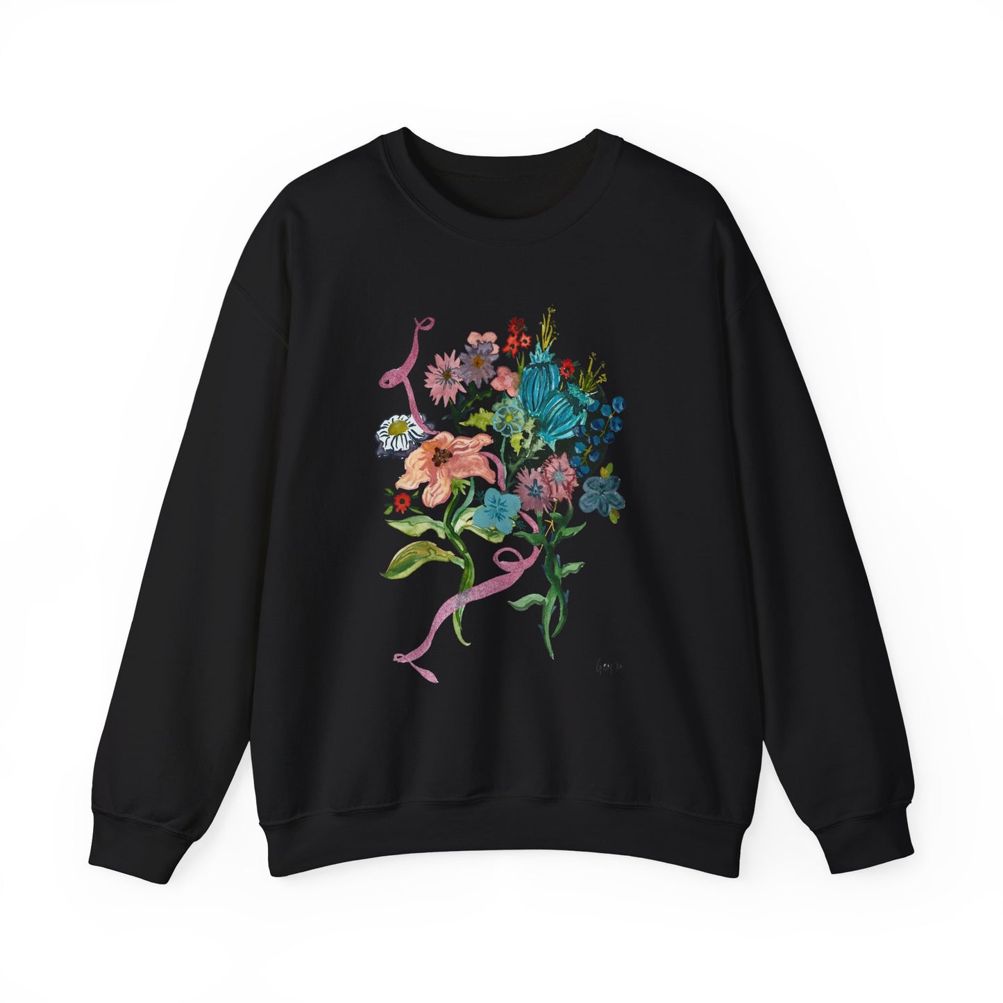 Floral Watercolor Sweatshirt