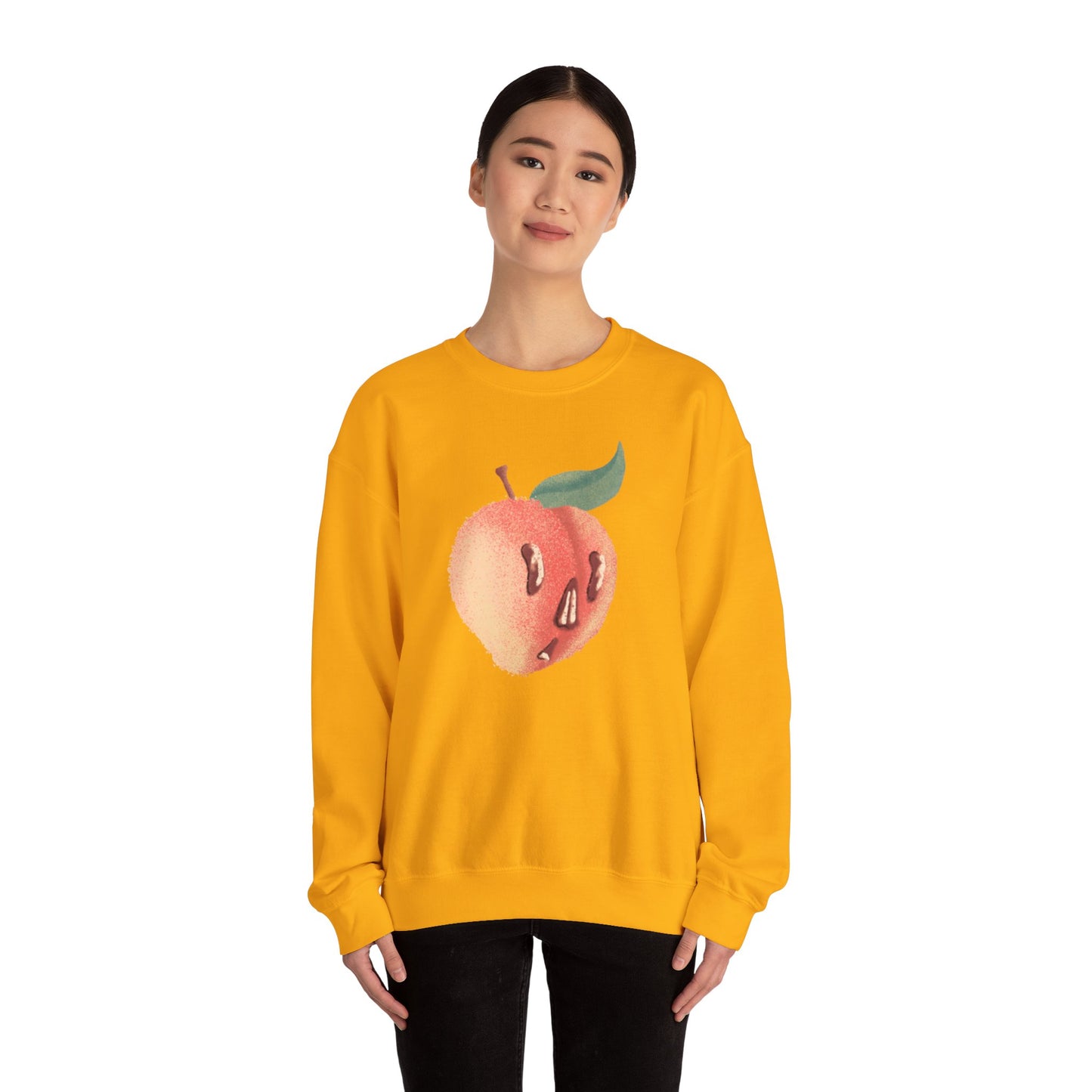 Crewneck Sweatshirt - Peach O' Lantern Halloween