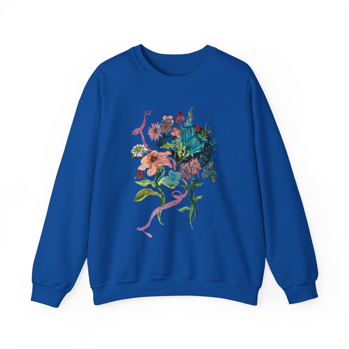 Floral Watercolor Sweatshirt