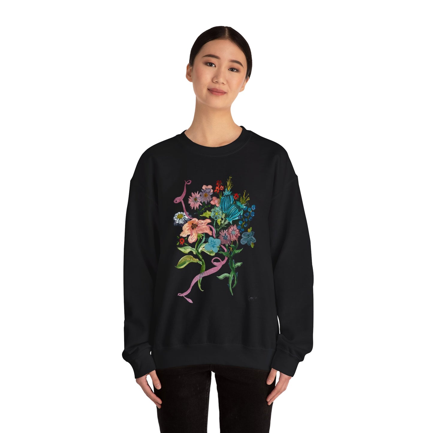 Floral Watercolor Sweatshirt
