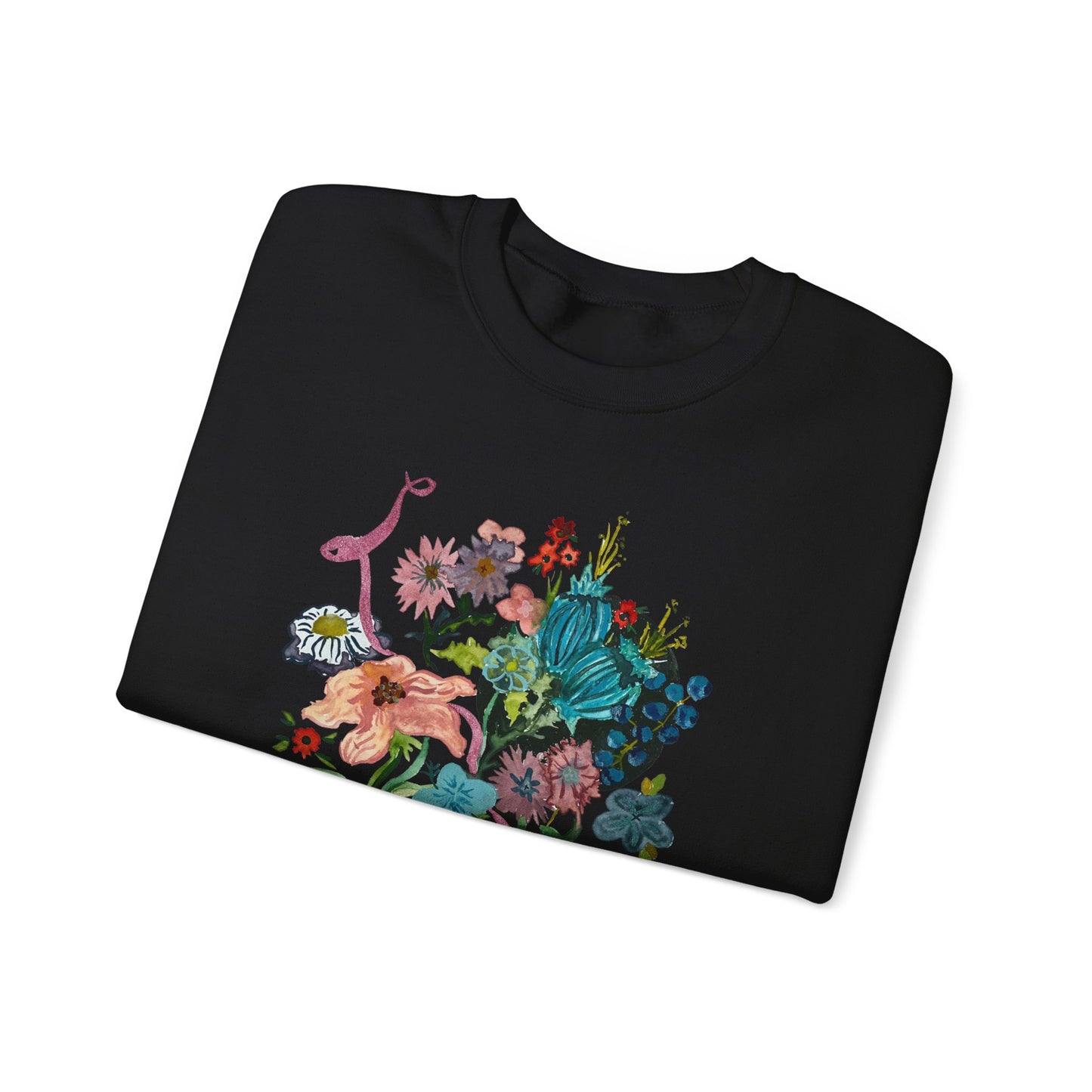 Floral Watercolor Sweatshirt