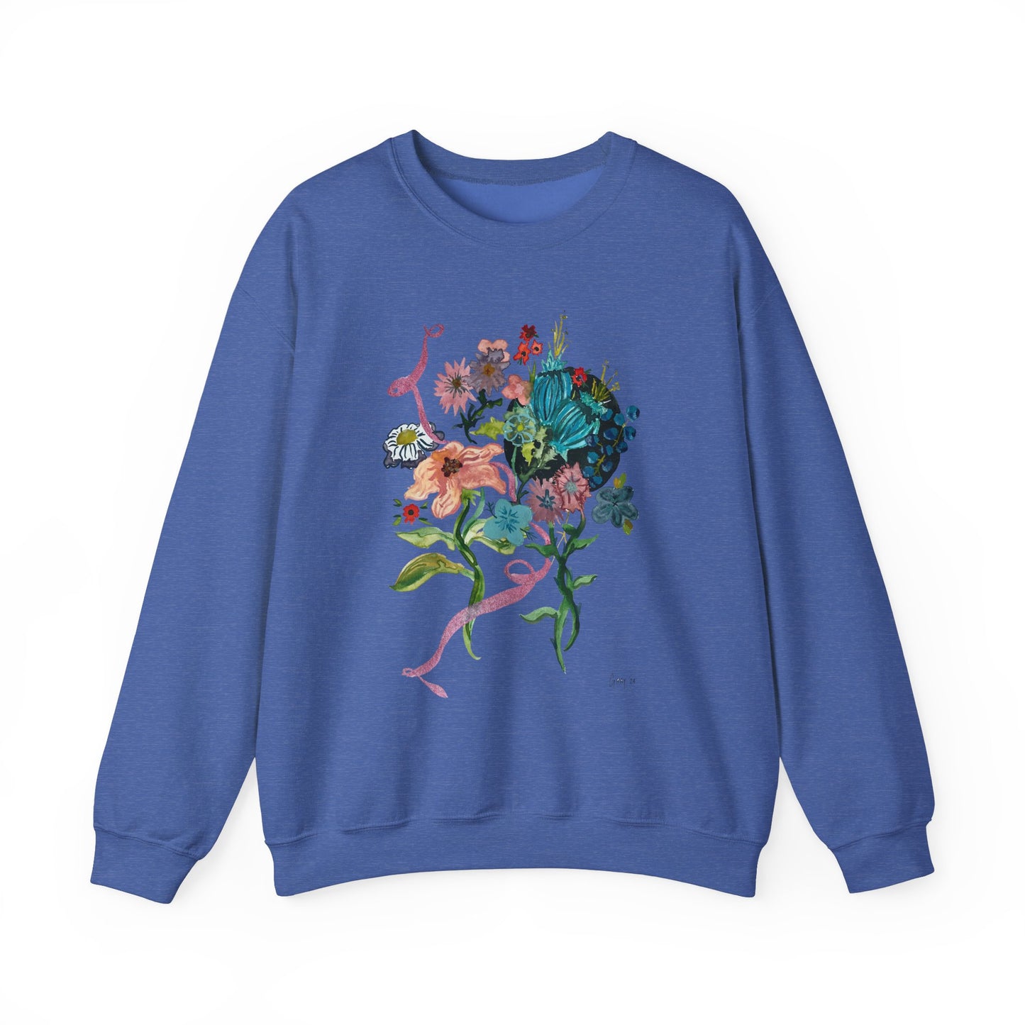 Floral Watercolor Sweatshirt
