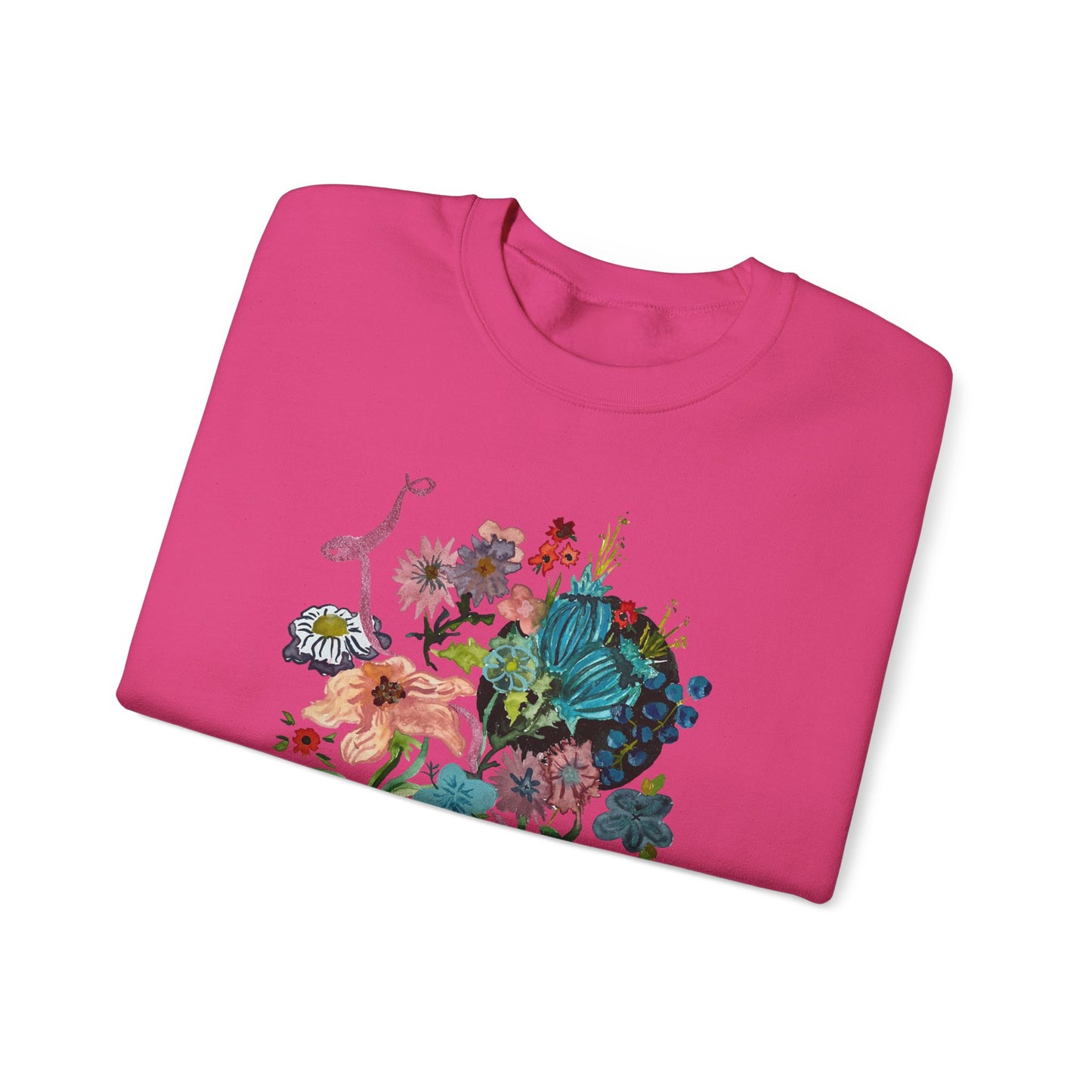Floral Watercolor Sweatshirt