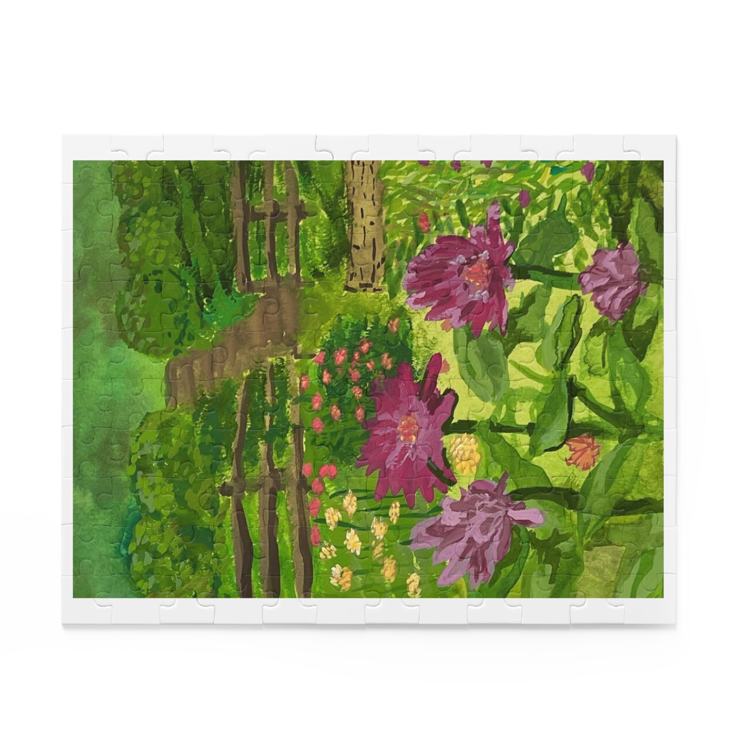 Garden Staricase Puzzle (120, 252, 500-Piece)