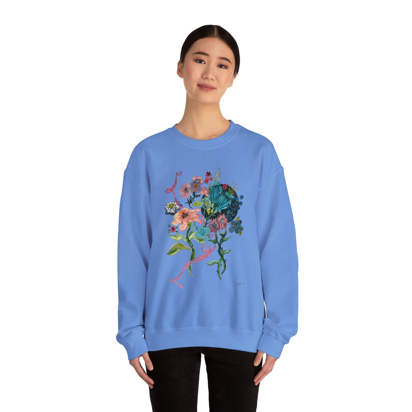 Floral Watercolor Sweatshirt