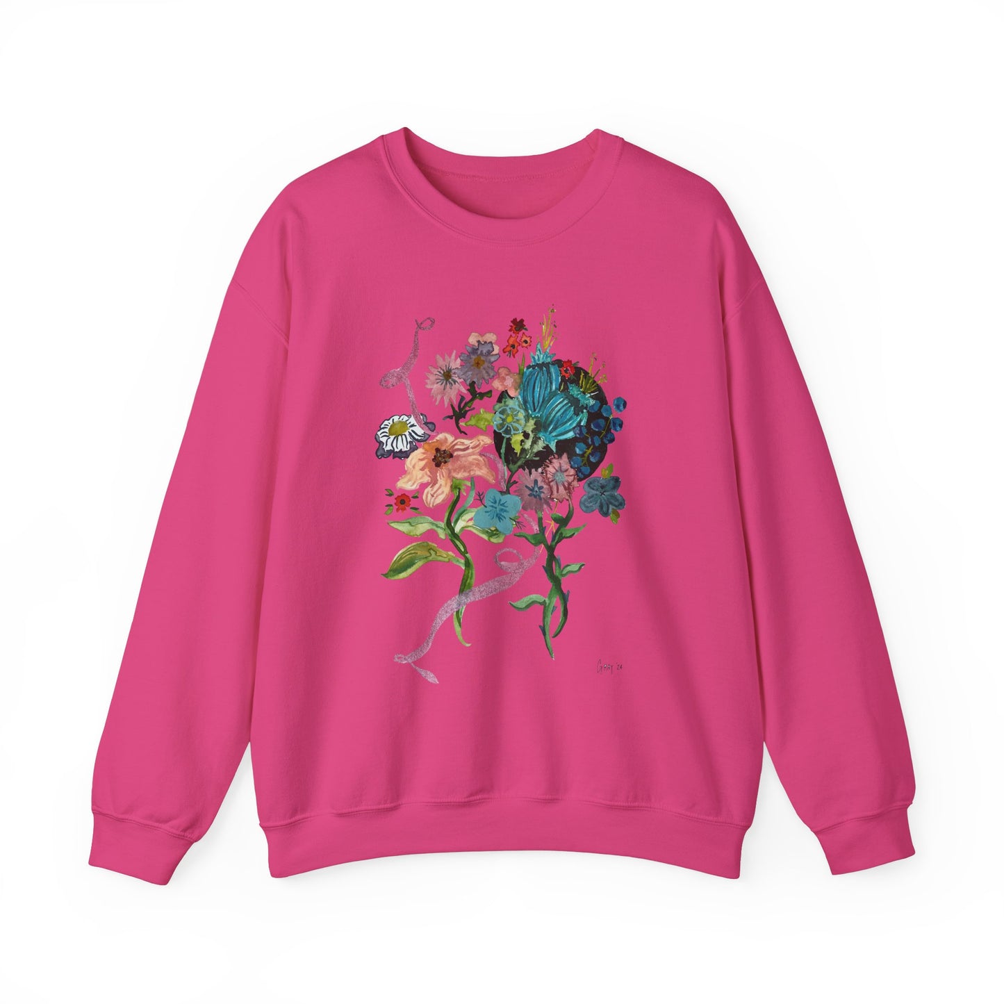 Floral Watercolor Sweatshirt