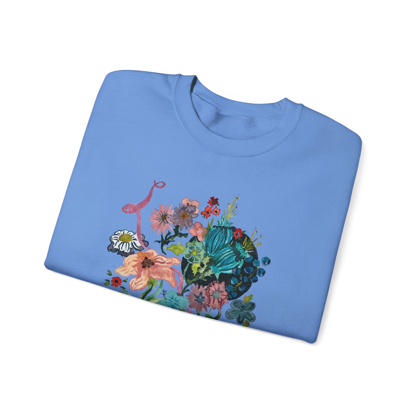 Floral Watercolor Sweatshirt