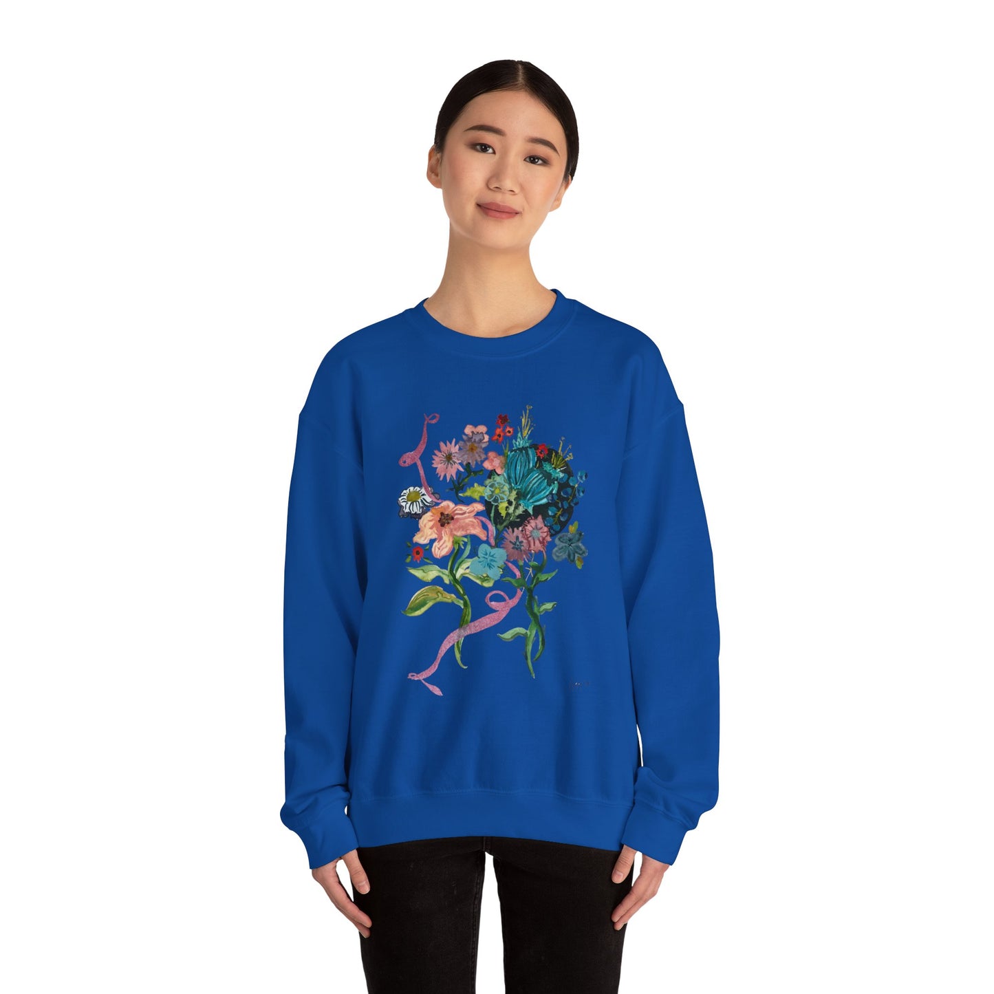 Floral Watercolor Sweatshirt