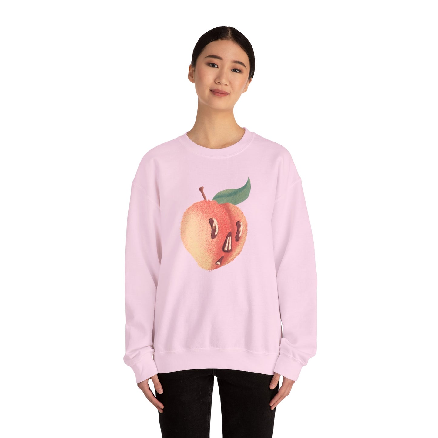 Crewneck Sweatshirt - Peach O' Lantern Halloween