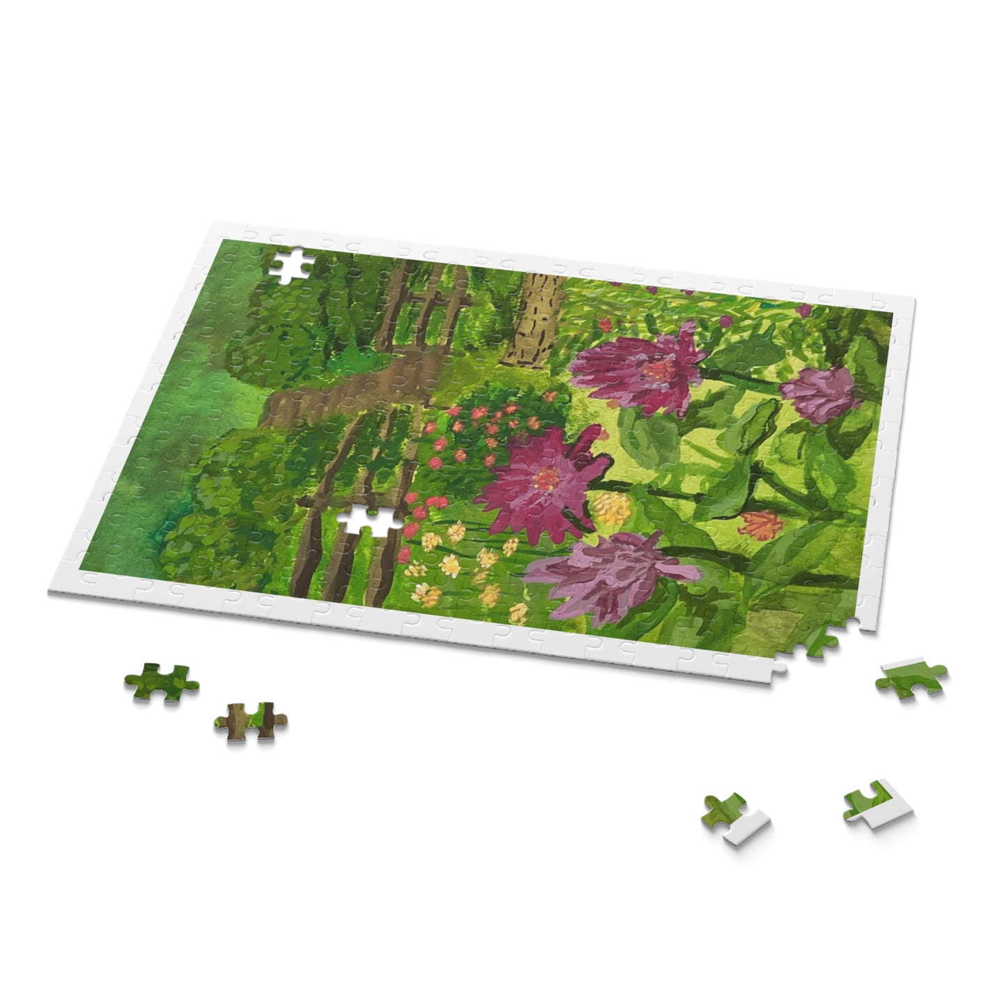 Garden Staricase Puzzle (120, 252, 500-Piece)