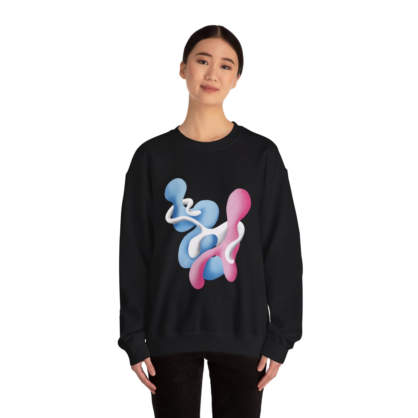 Trans Pride Abstract Sweatshirt