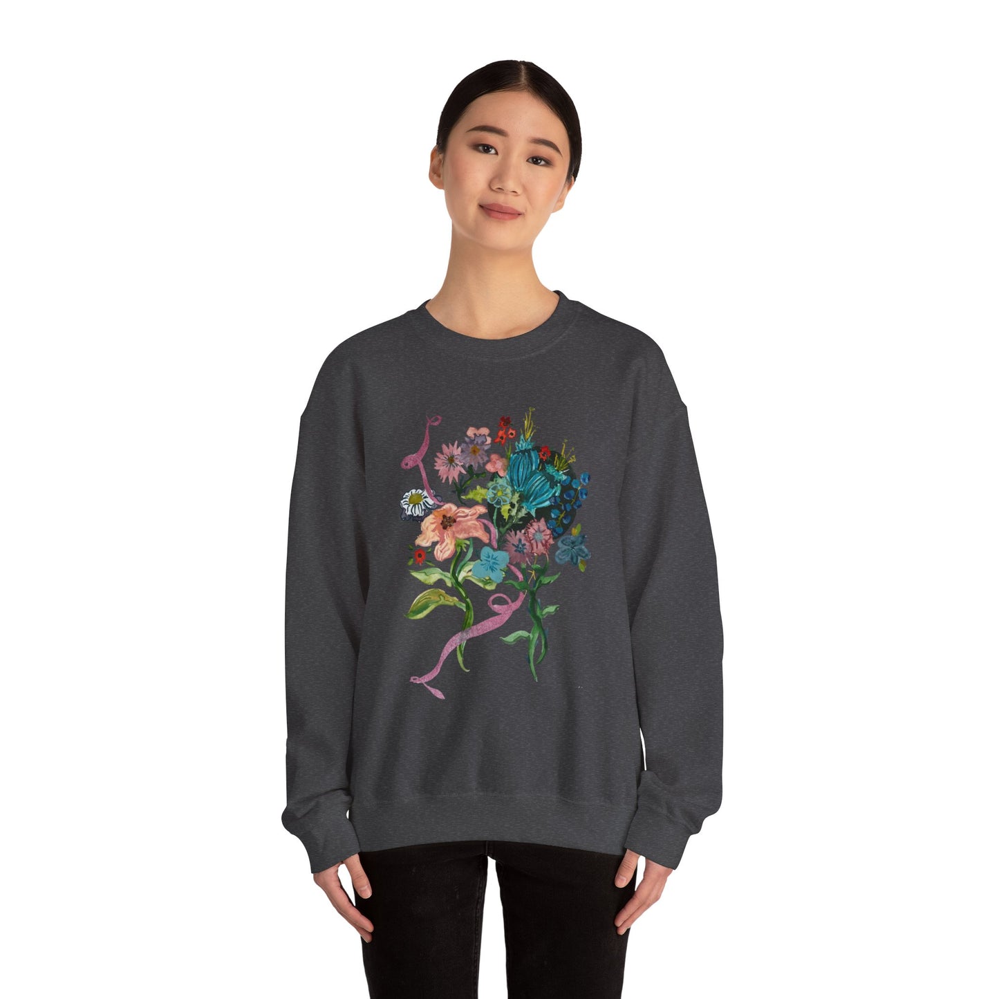 Floral Watercolor Sweatshirt