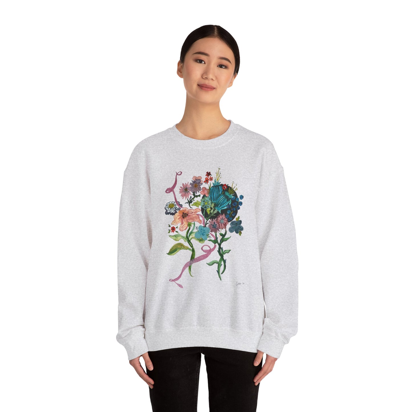Floral Watercolor Sweatshirt