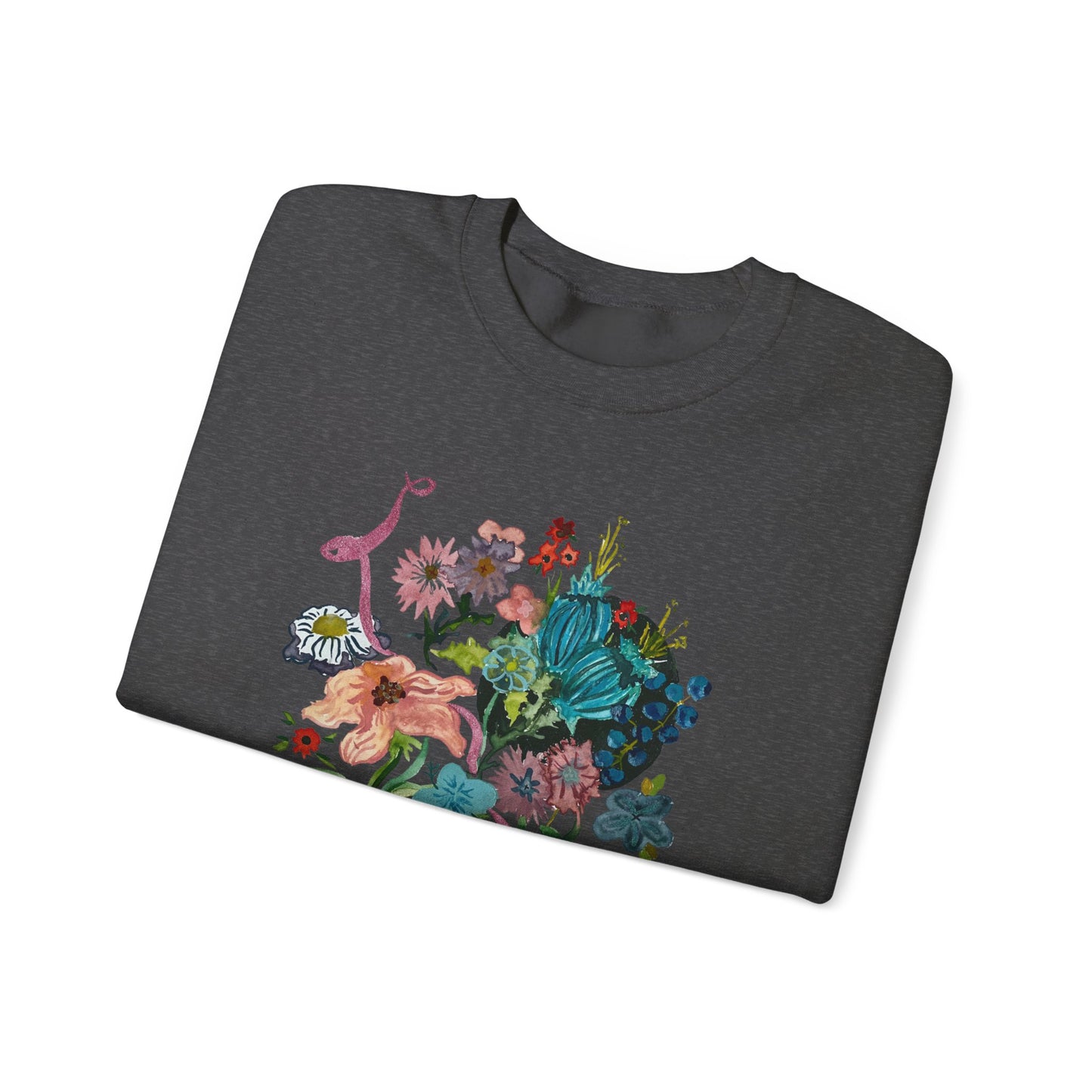 Floral Watercolor Sweatshirt
