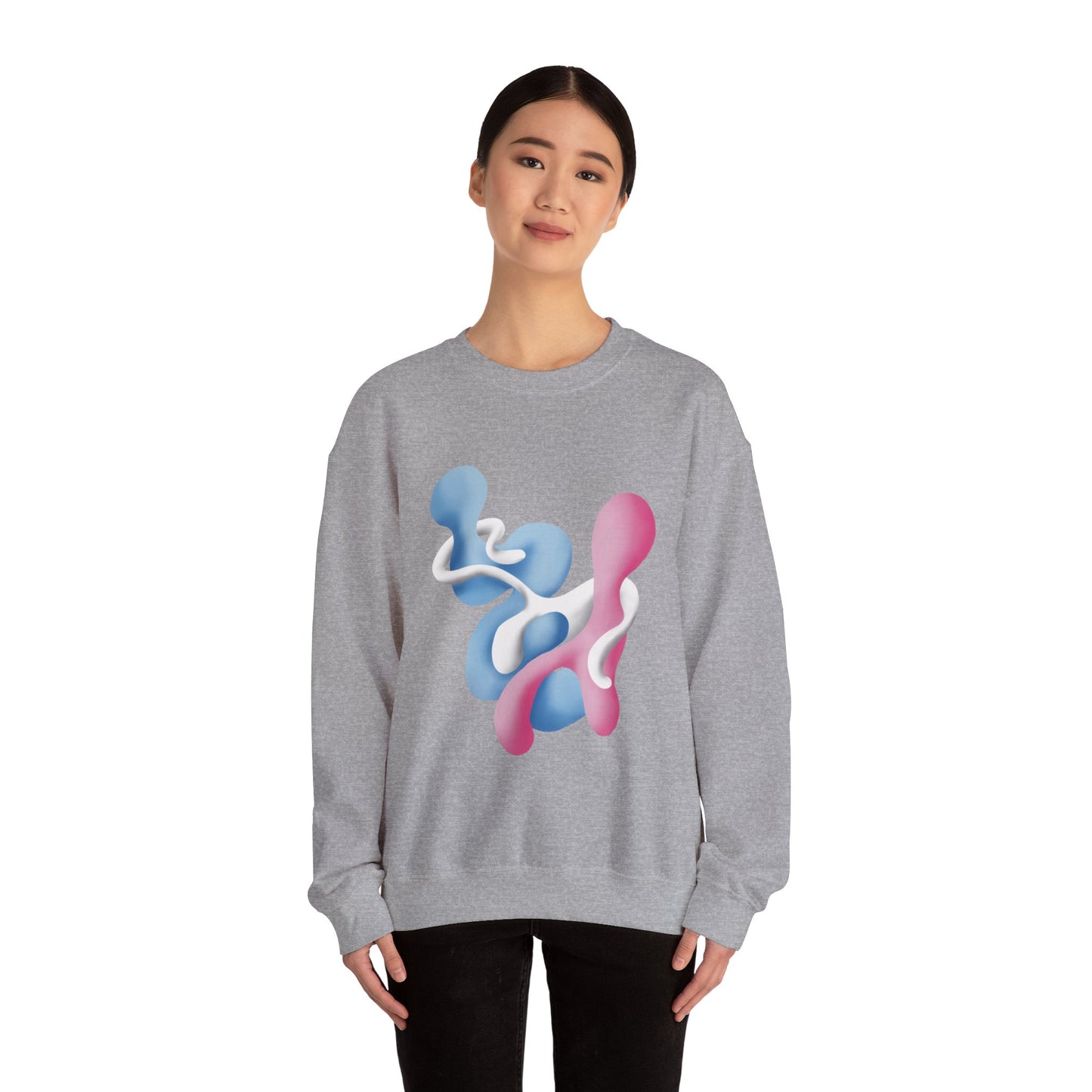 Trans Pride Abstract Sweatshirt