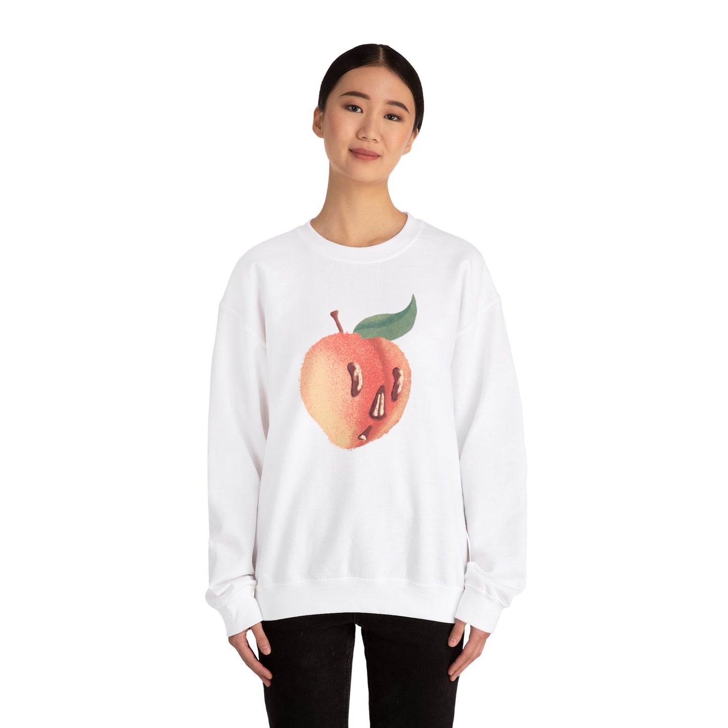 Crewneck Sweatshirt - Peach O' Lantern Halloween