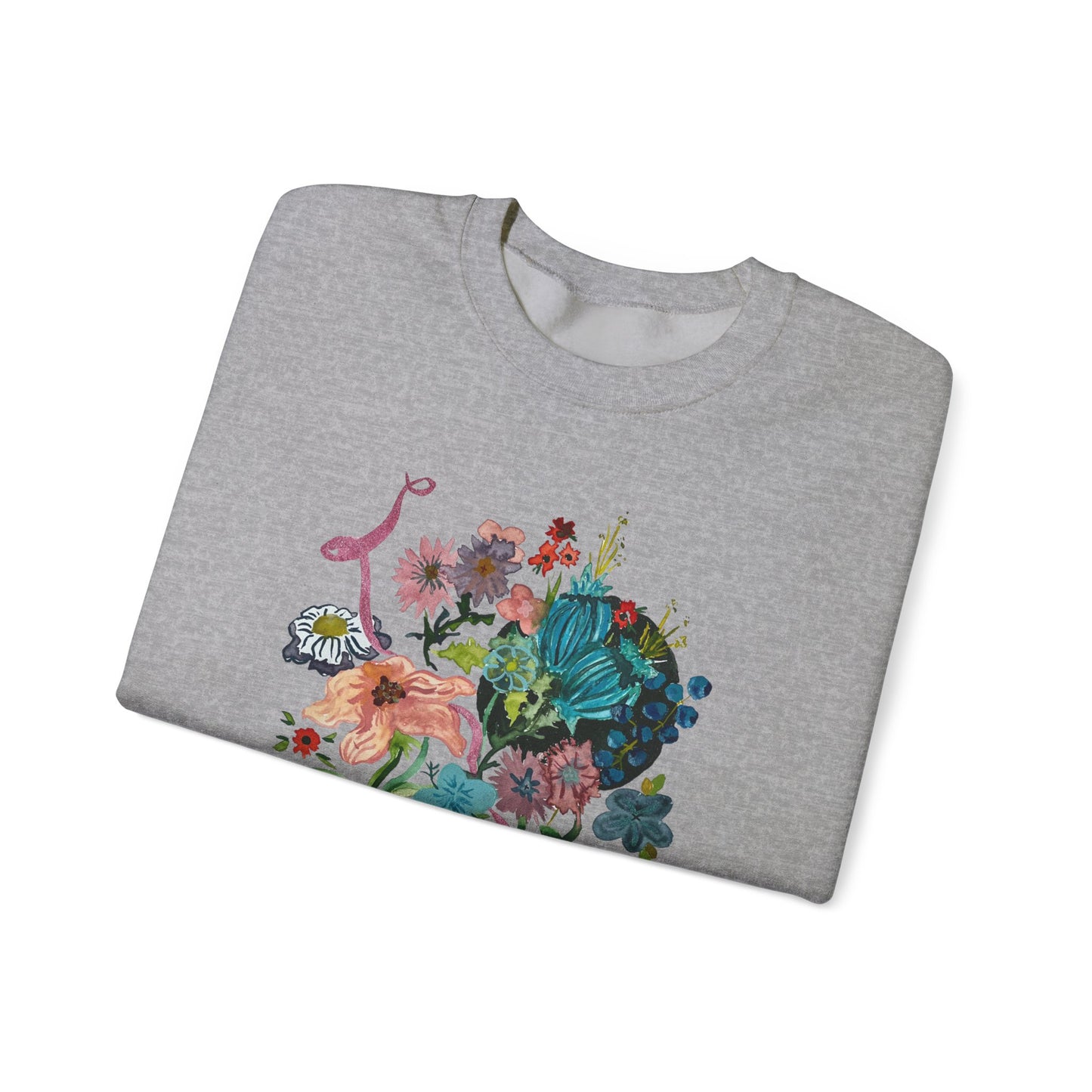 Floral Watercolor Sweatshirt