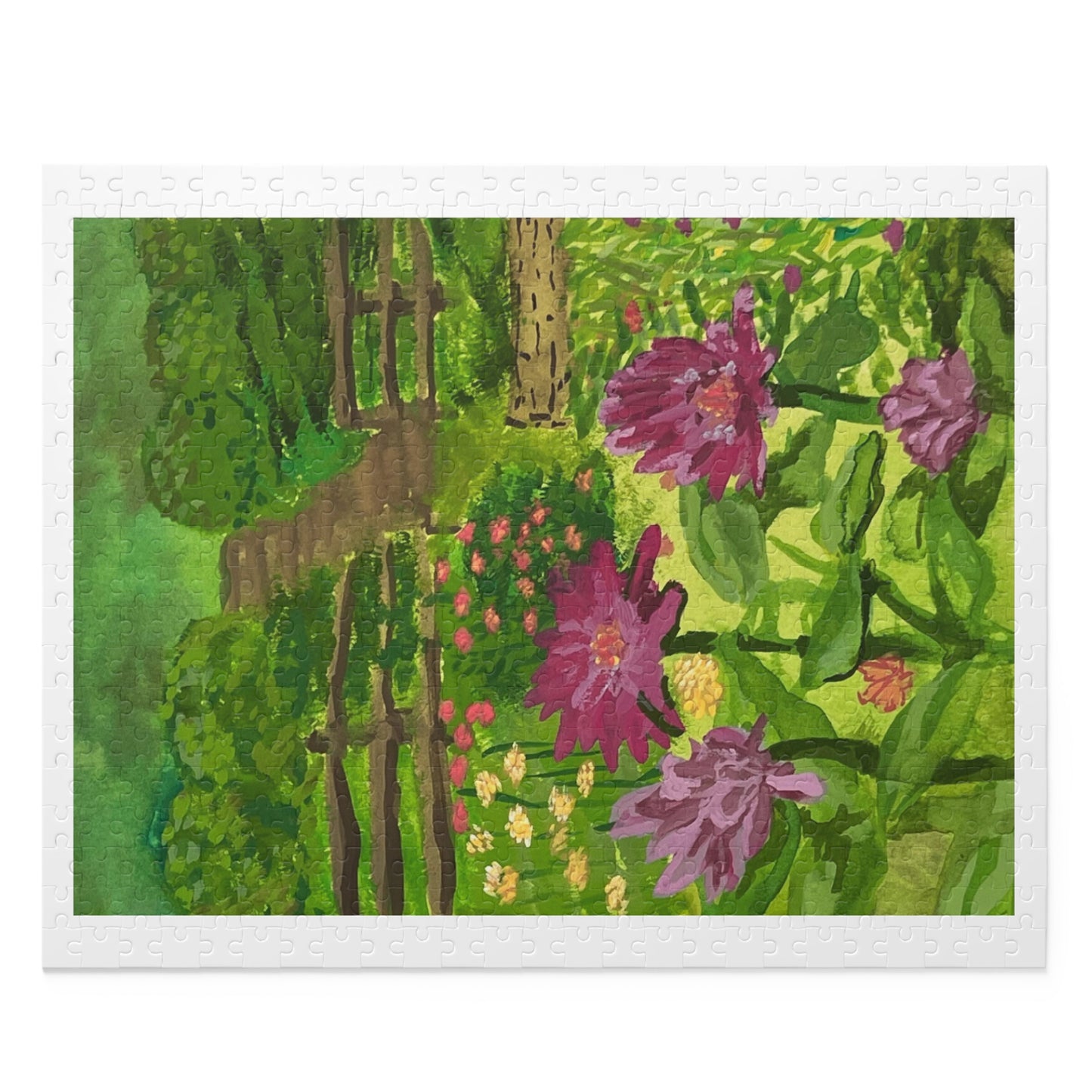 Garden Staricase Puzzle (120, 252, 500-Piece)
