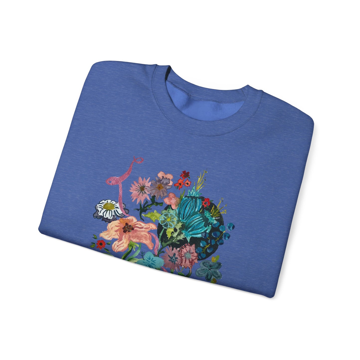 Floral Watercolor Sweatshirt
