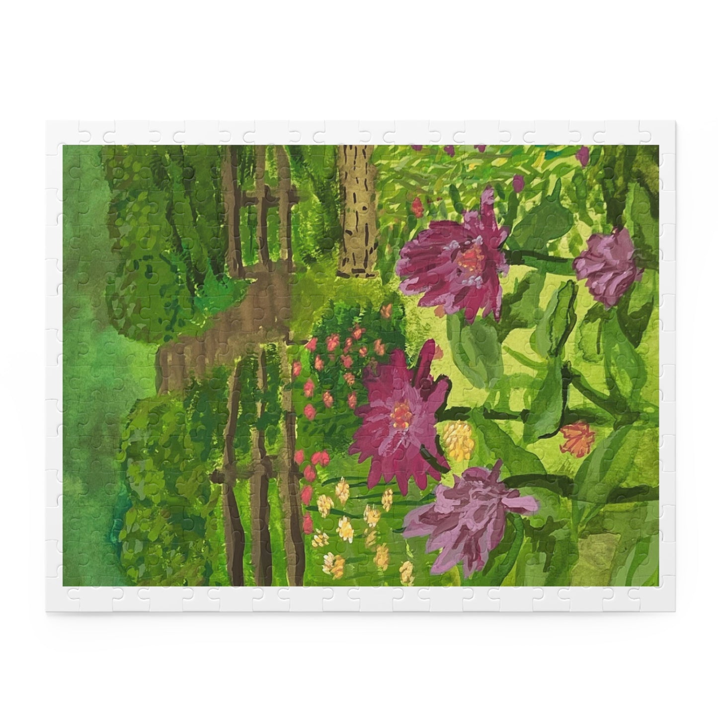Garden Staricase Puzzle (120, 252, 500-Piece)