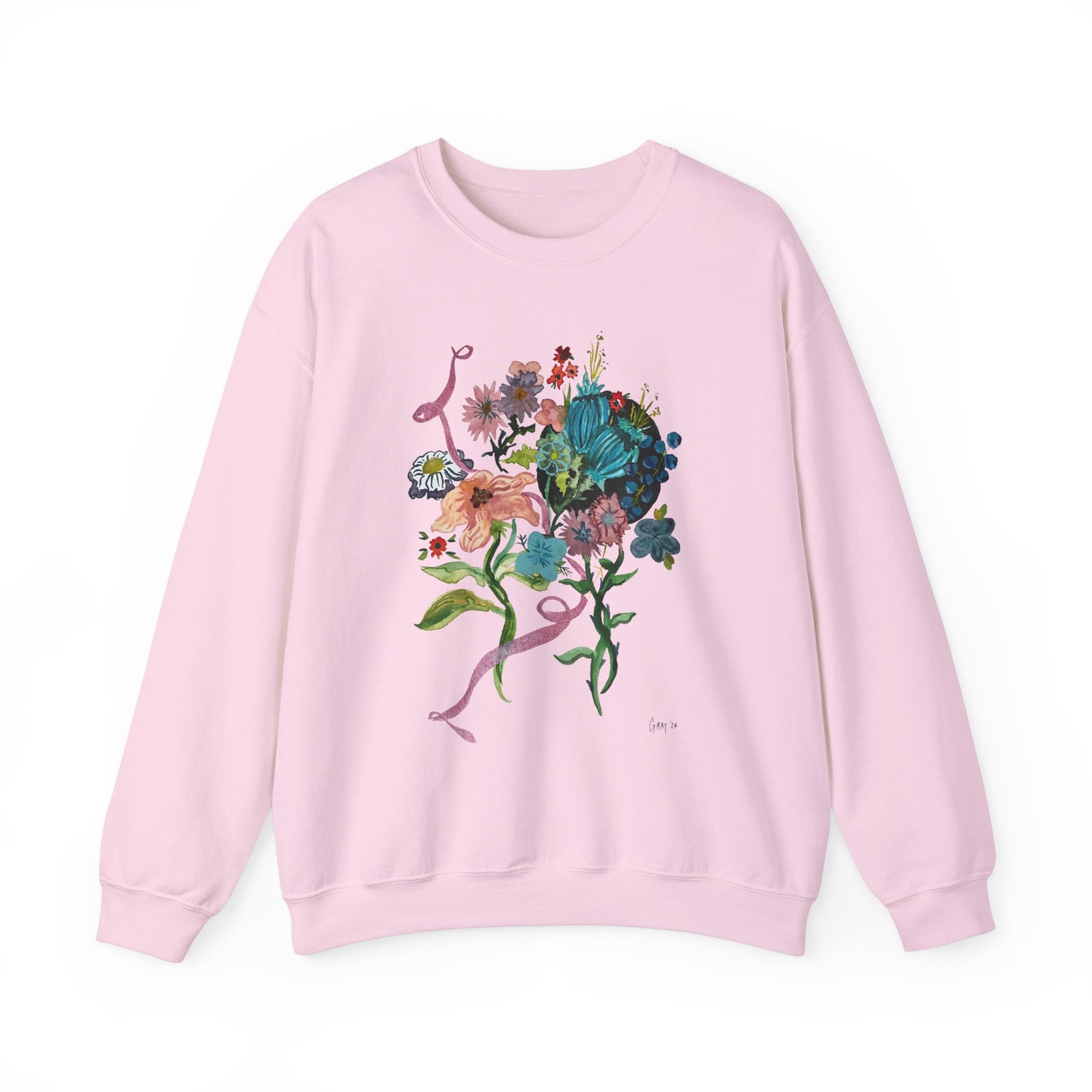 Floral Watercolor Sweatshirt