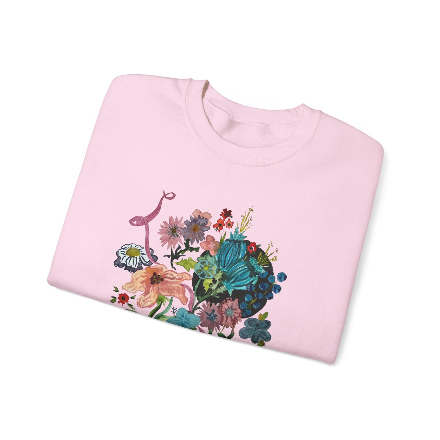 Floral Watercolor Sweatshirt