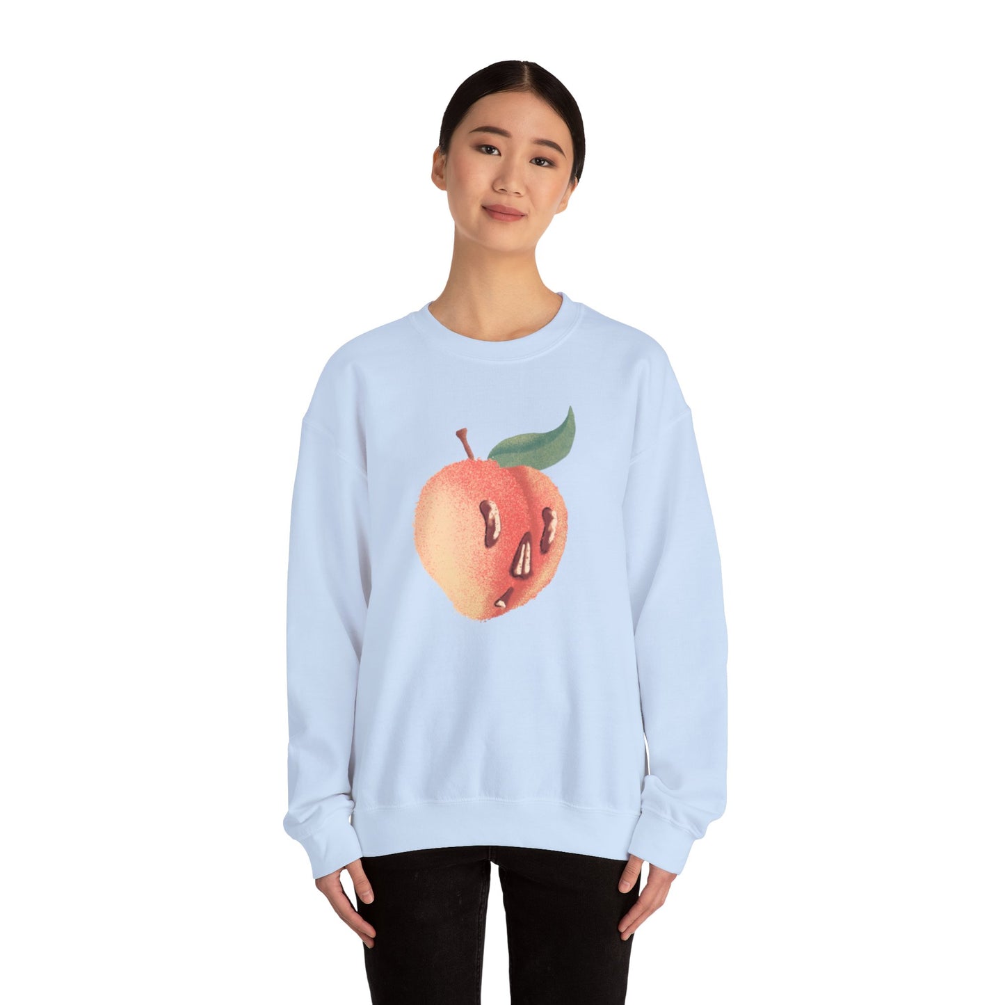 Crewneck Sweatshirt - Peach O' Lantern Halloween