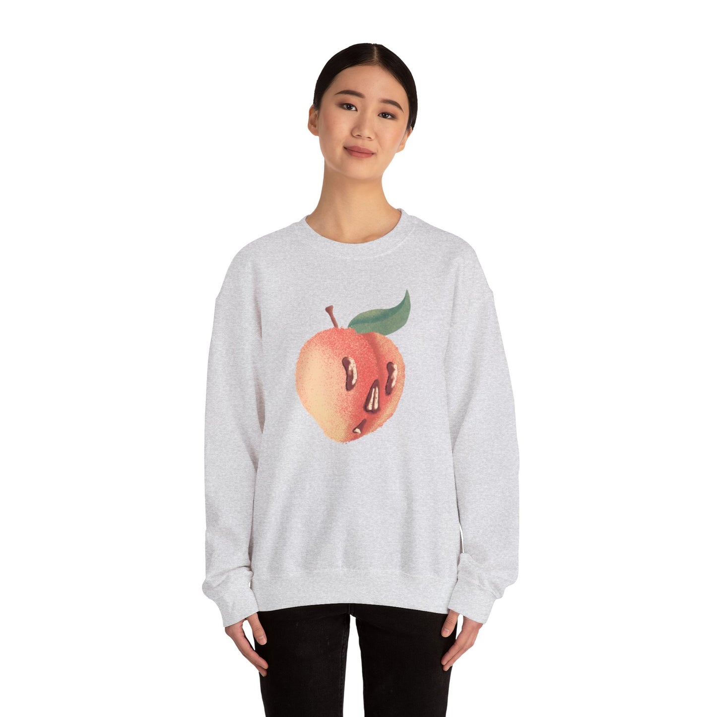Crewneck Sweatshirt - Peach O' Lantern Halloween