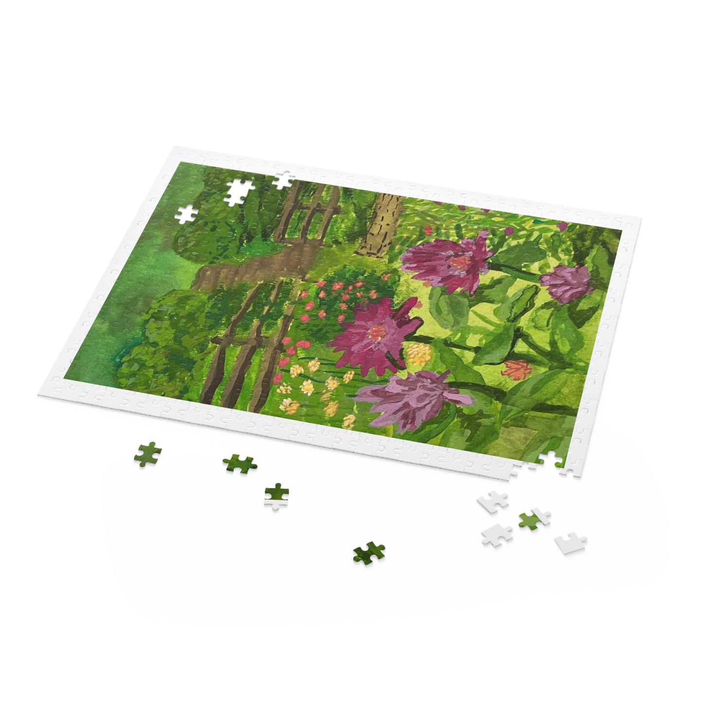 Garden Staricase Puzzle (120, 252, 500-Piece)