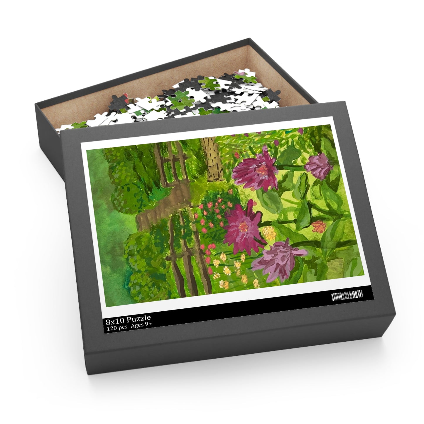 Garden Staricase Puzzle (120, 252, 500-Piece)