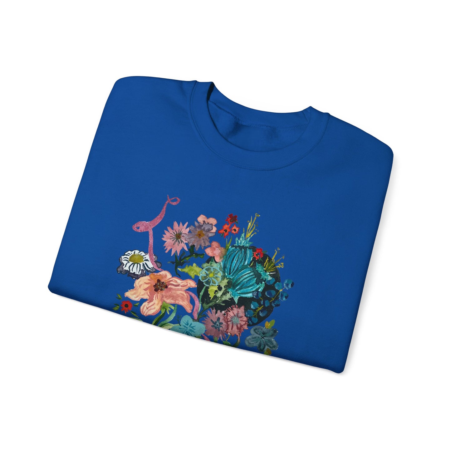 Floral Watercolor Sweatshirt