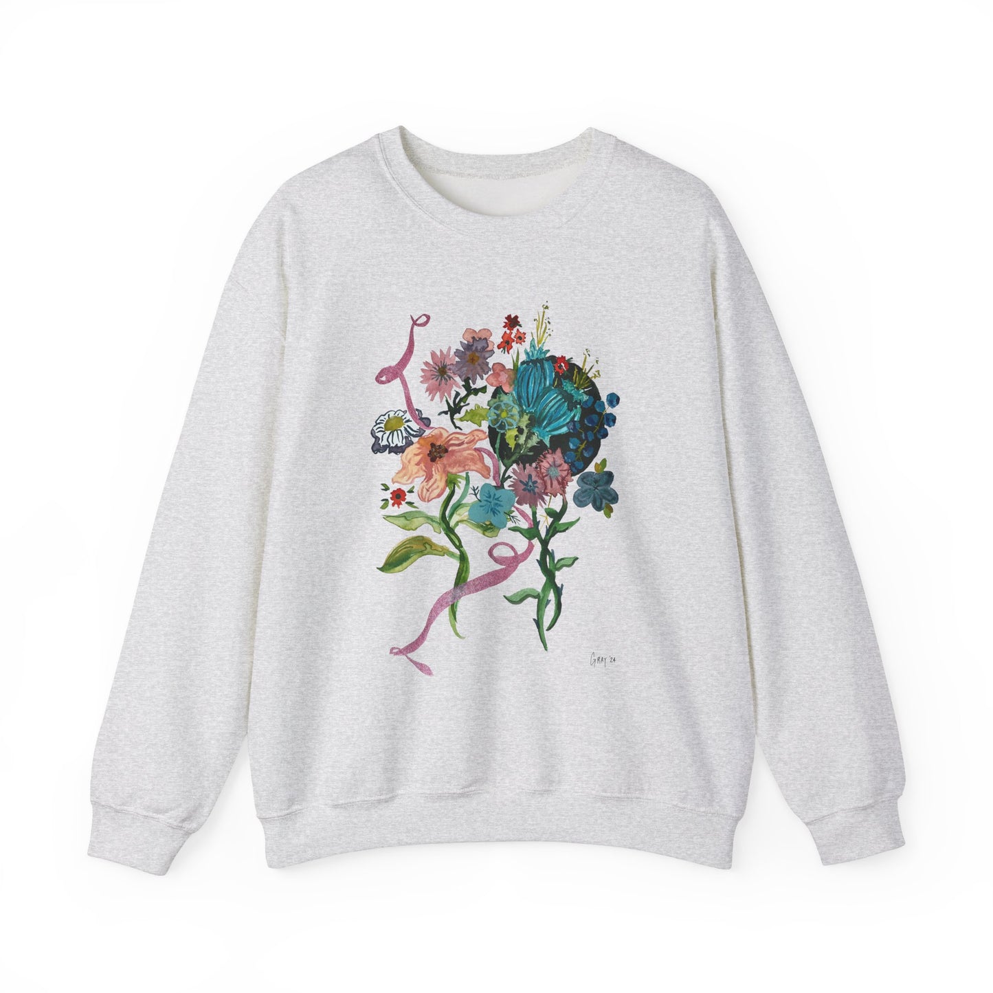 Floral Watercolor Sweatshirt