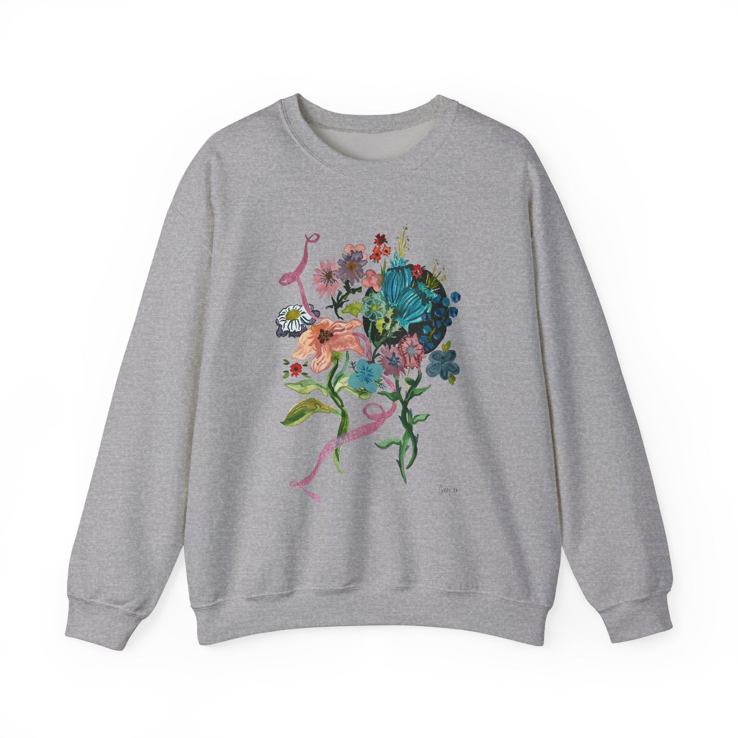 Floral Watercolor Sweatshirt