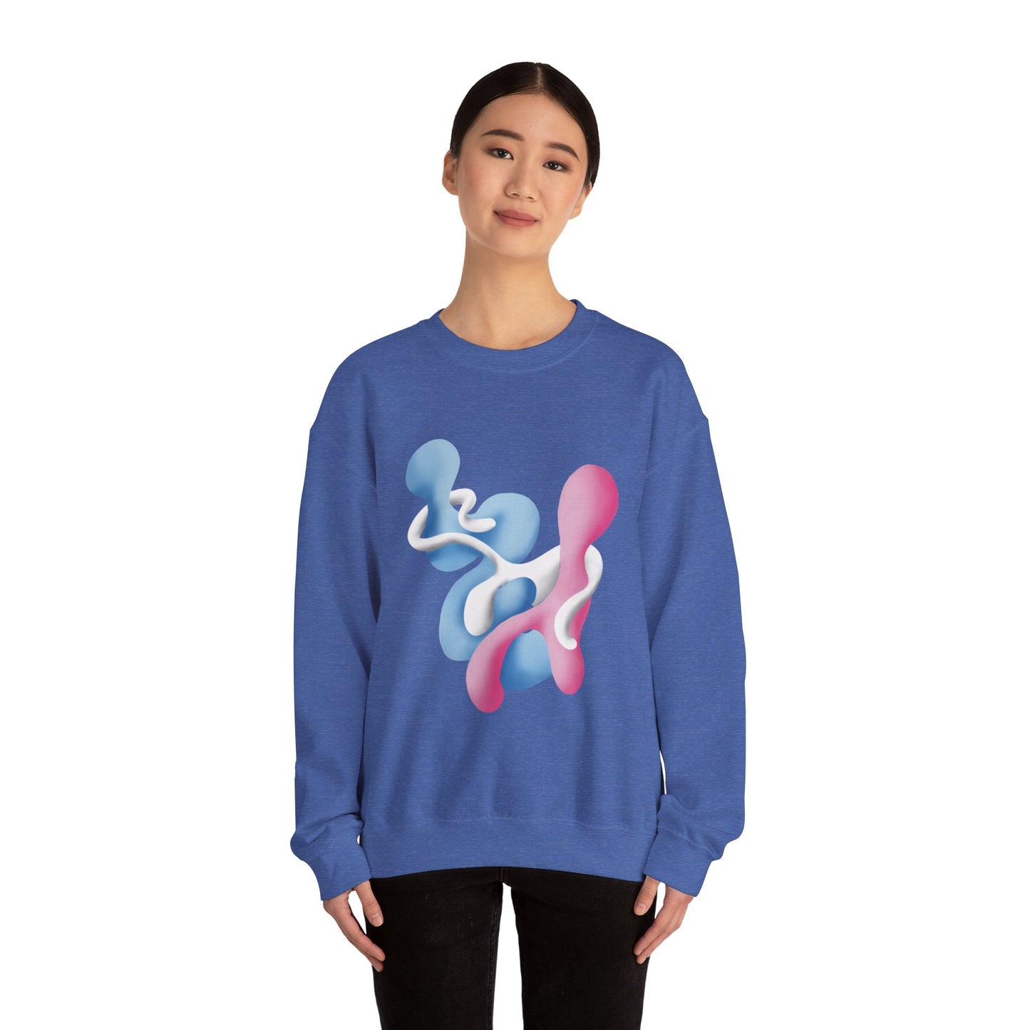 Trans Pride Abstract Sweatshirt