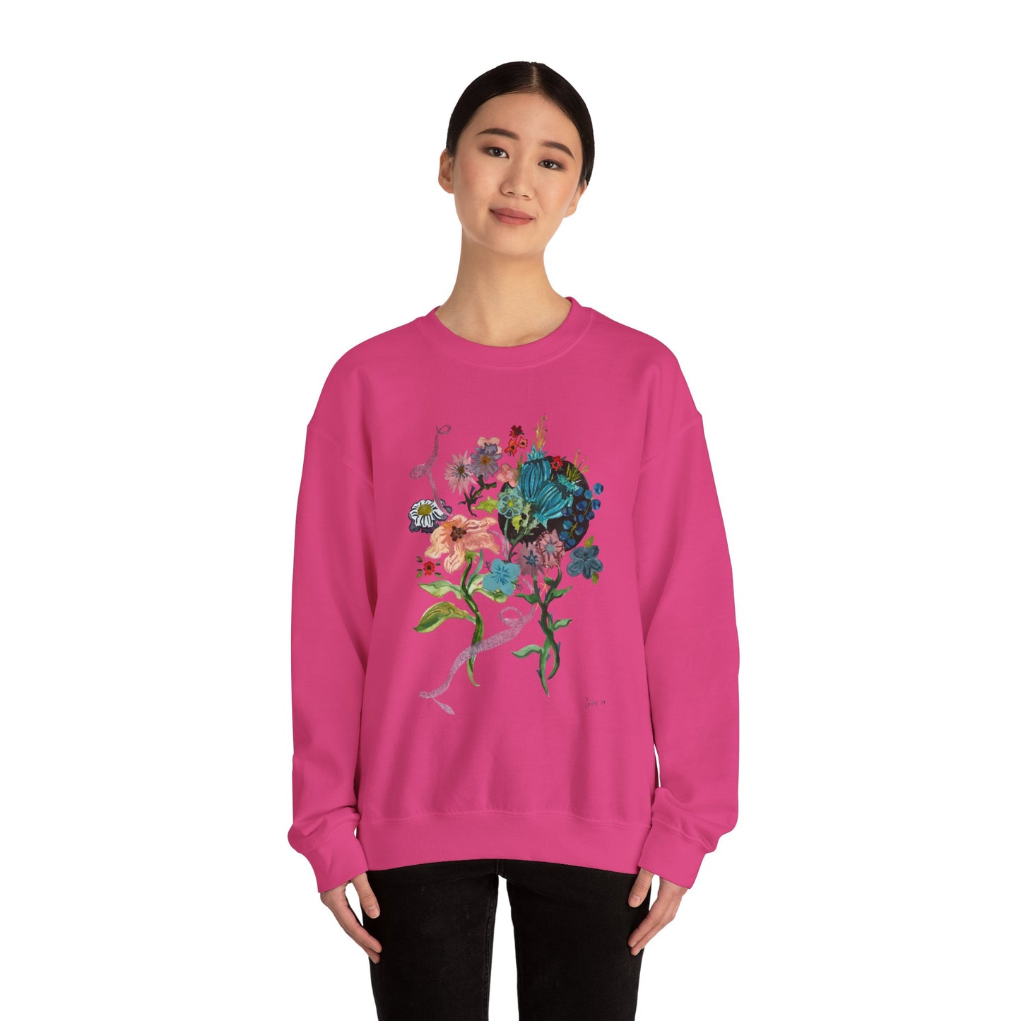 Floral Watercolor Sweatshirt