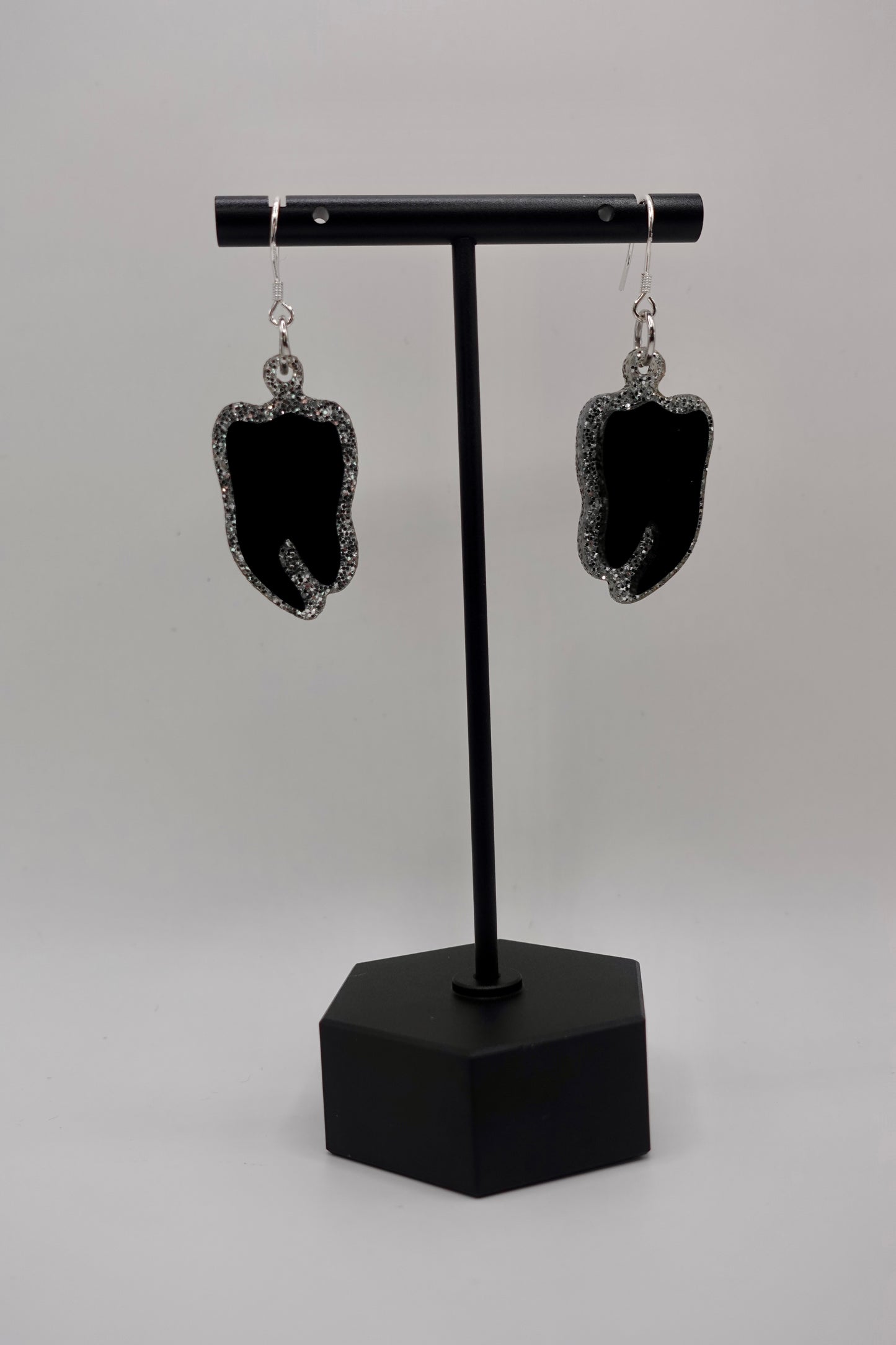 Small Acrylic Teeth Earrings