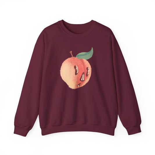 Crewneck Sweatshirt - Peach O' Lantern Halloween