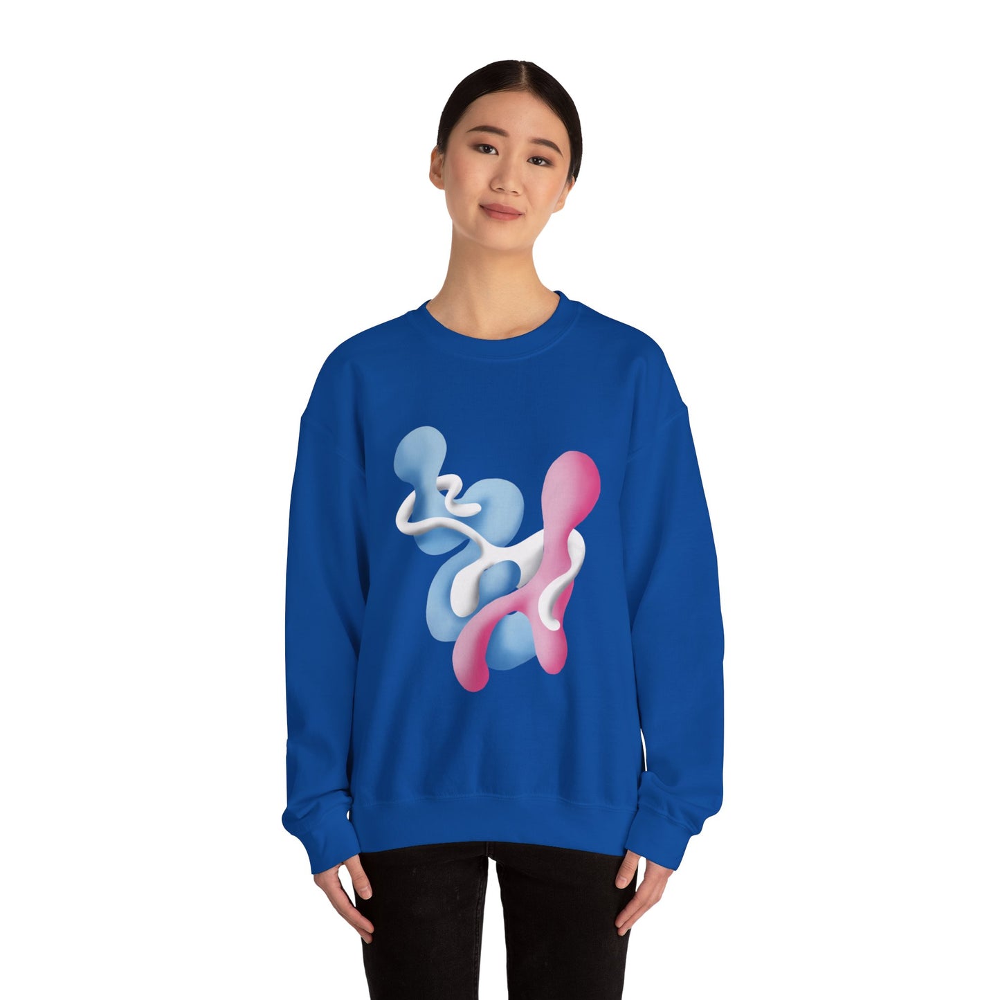 Trans Pride Abstract Sweatshirt