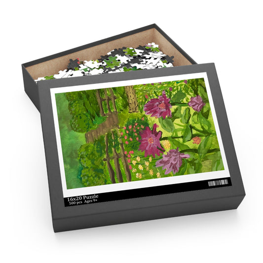 Garden Staricase Puzzle (120, 252, 500-Piece)