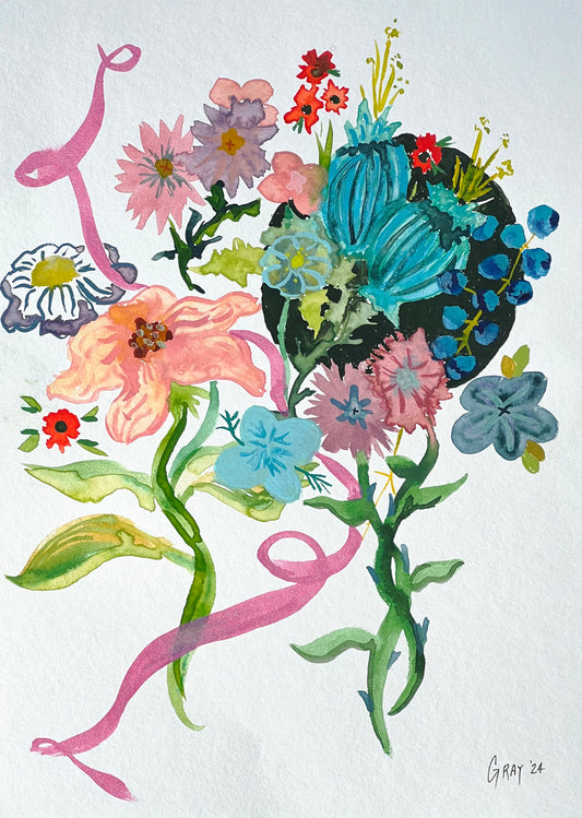 Floral Bouquet Fine Art Print